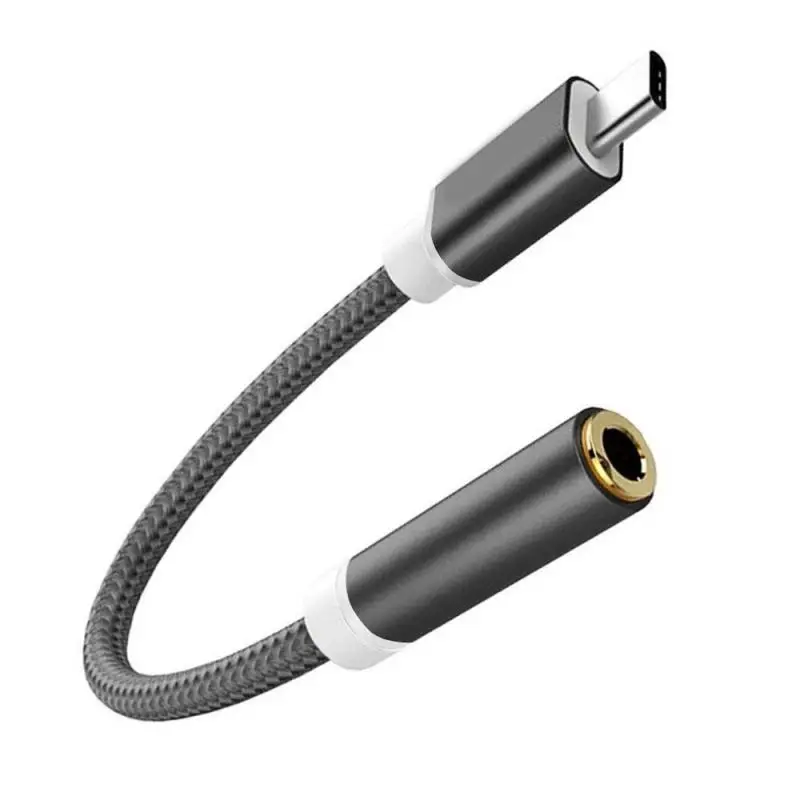Аудиокабель для наушников с разъемом Type-C на 3 5 мм Xiaomi USB адаптер SAMSUNG Galaxy Note 10 20 Plus