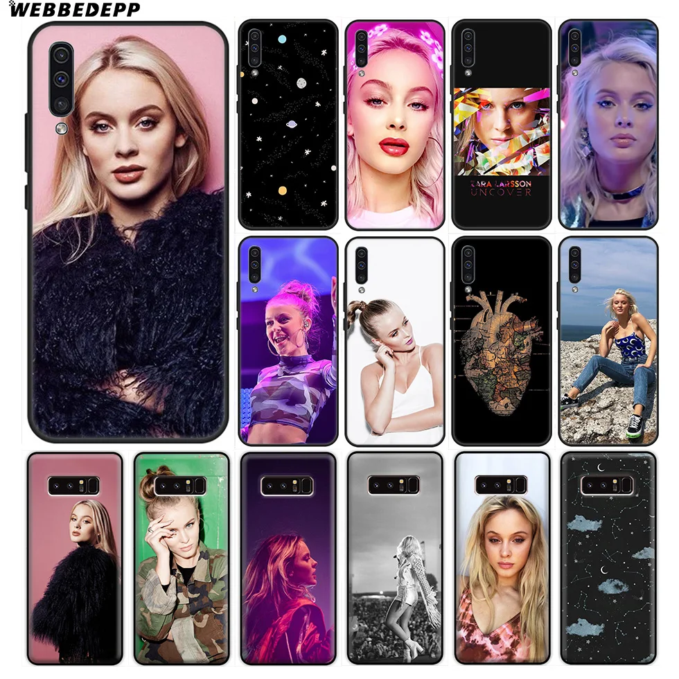 Zara Larsson певица мягкий чехол для samsung Galaxy A70s A50s A40s A30s A20s A20E A10s Note 8 9 10 плюс |