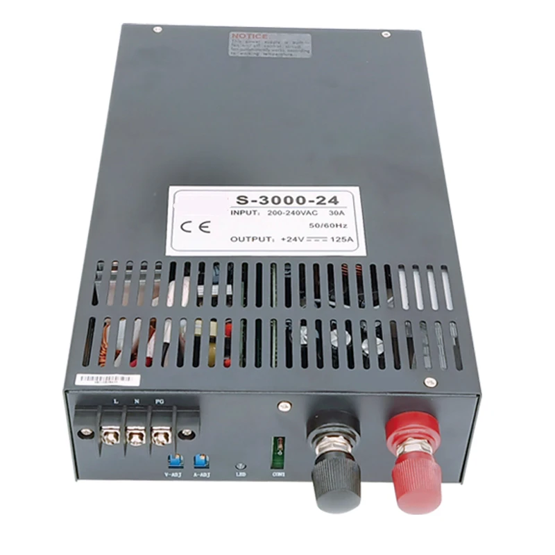 Description Picture 6 of item3000W Switching Power Supply With Display Screen  AC-DC Voltage Current Adjustable 0-24V 36V 48V 50V 60V 72V 80V 90V 100V