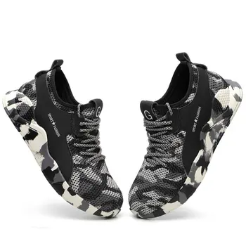 

Anti-smashing, Anti-scratch, Odor-resistant, Breathable Protective Shoes Men Anti-smashing Stab-resistant Protective