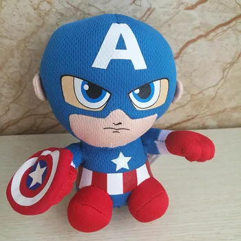 

Marvel Plush Toys Avengers Superhero Plush Dolls Captain America Ironman Iron man Spiderman Hulk Plush Soft Toy Spider man