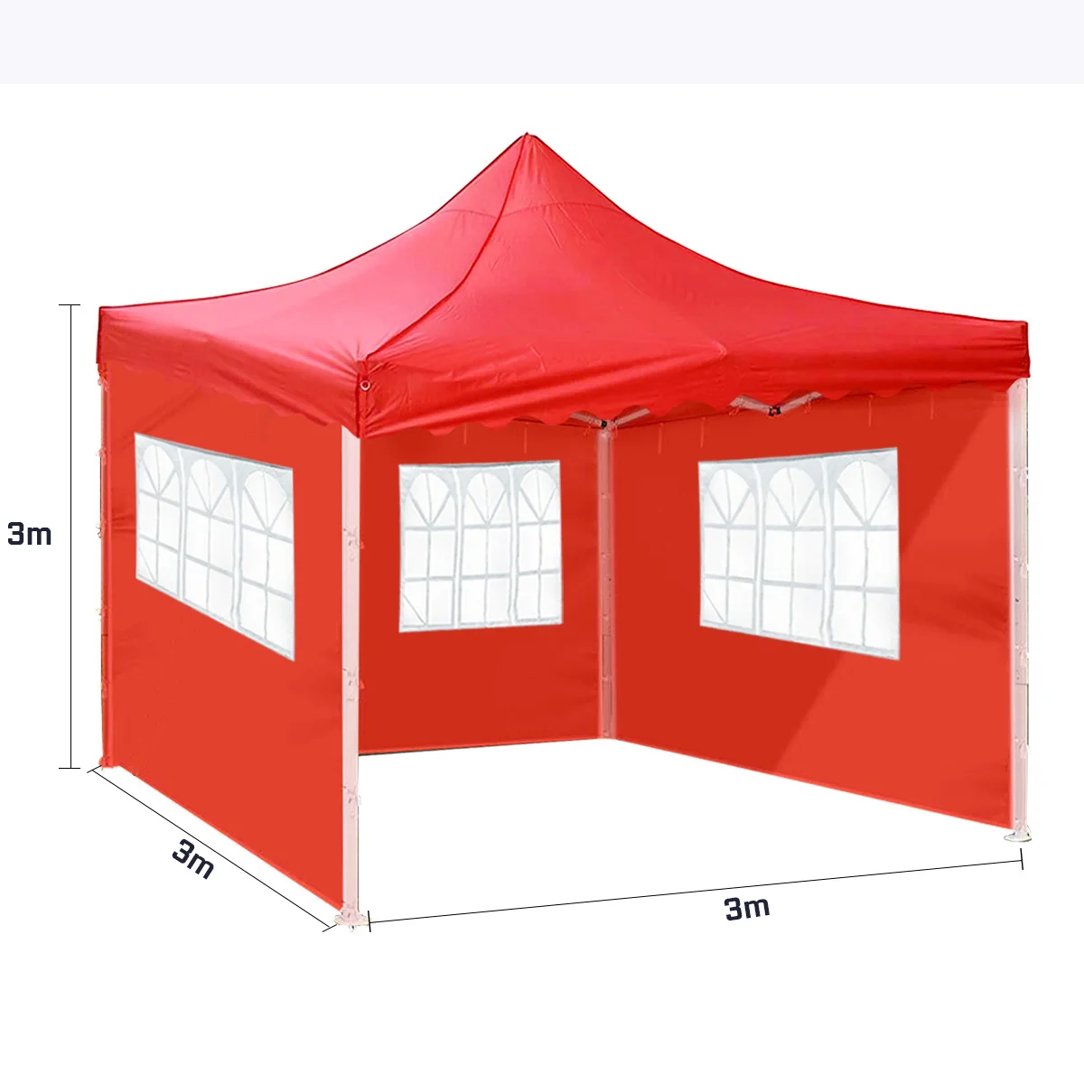 10x10FT оксфордская палатка верхняя крышка наружная палатка навес верхняя Замена закрывающий полог стены защитный тент Солнцезащитная УФ шторка защита