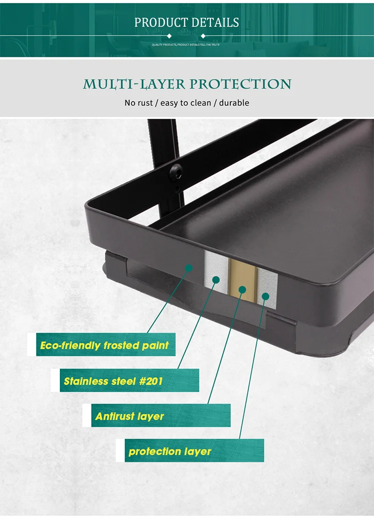 Kitchen-Shelves-2-Layer-Rack-Metal-Cosmetic-Storage-Basket-Shelf-with-hang-lever-Condiment-Storage-Rack-Dish-Drying-Rack_07