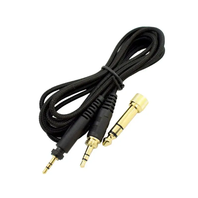 1 предмет плетеный шнур, кабель для наушников для SRH440 840 940 для PHILIPS SHP9000 SHP8900 гарнитура