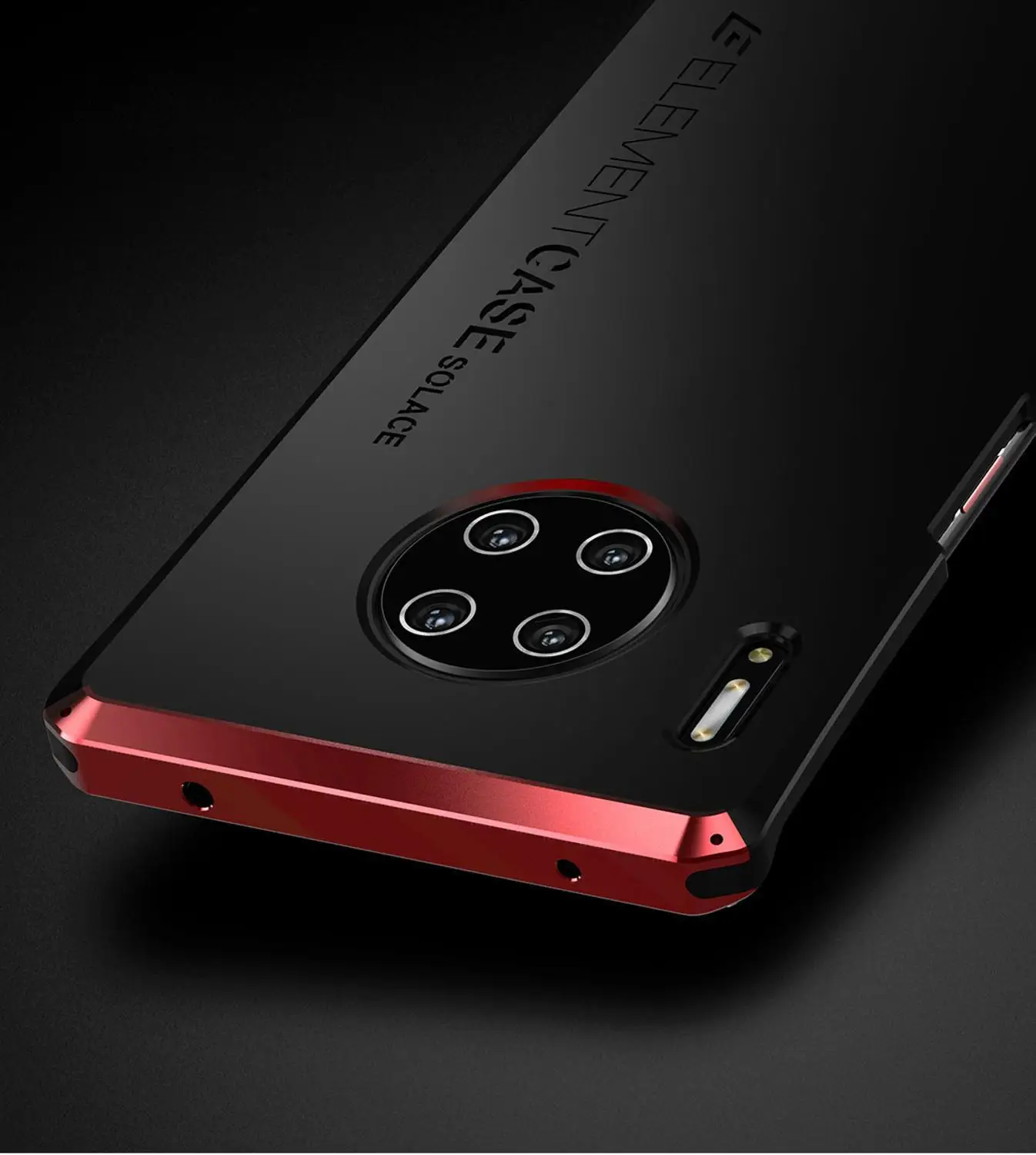 Роскошный металлический чехол для huawei mate 30 Pro mate 30 чехол Ультратонкий 3 в 1 Алюминиевый и Гибридный PC противоударный чехол