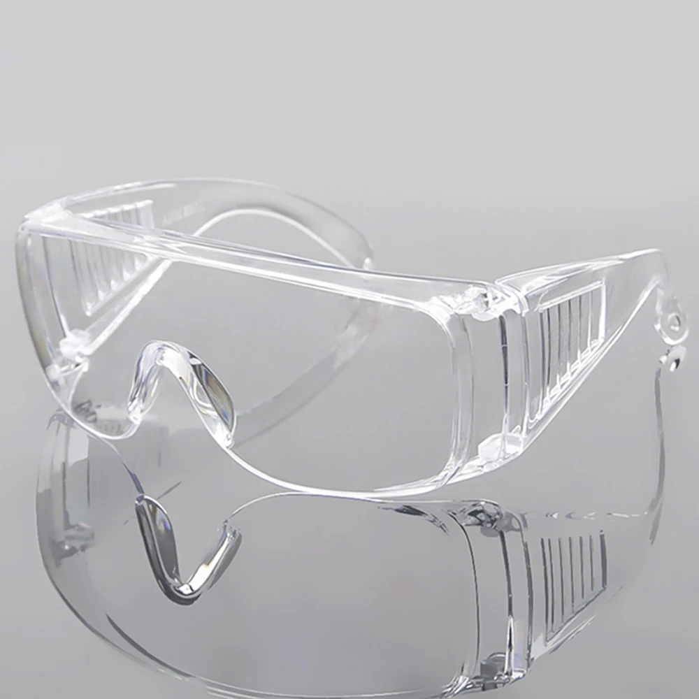 

Transparent Polished Safety Glasses Industrial Goggles Anti-splash and Dustproof For Construction Laboratory Chemistry Class