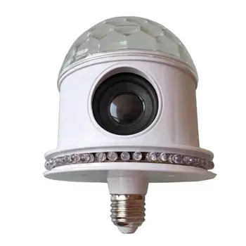 

6LED RGB Smart Colorful Bluetooth Ball Light E27 Wireless Remote Voice Bulb