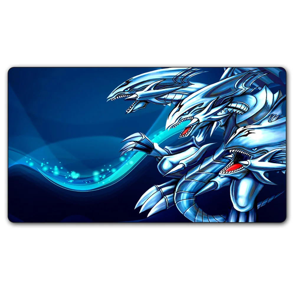 Игровой коврик (#65 YGO) 14x24 дюйма игровой с тройной головой Ледяного Дракона