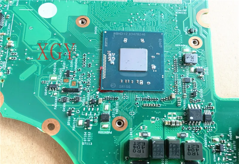 Placa-mãe para Toshiba Satellite C50 Segunda N2820 Sr1sg Ddr3 V000325170 100% Testado ok Cabos de computador e conectores - Imagem 3