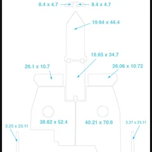 2011 Regal 2000 задняя палуба& Пол& Лук Pad лодка EVA Тиковый настил 1/" 6 мм