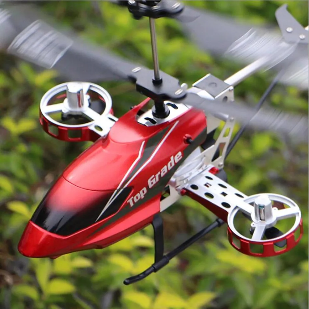 

33*18*15cm small 3.5 channel 2.4G alloy Remote control RC Helicopter plane charging toy model kid child Christmas birthday gift
