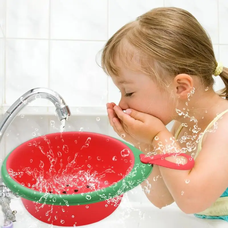 

Using Environmental Protection Materials Creative Fruit Baby Wash Basin Children Basin Thickened Plastic Small Basin