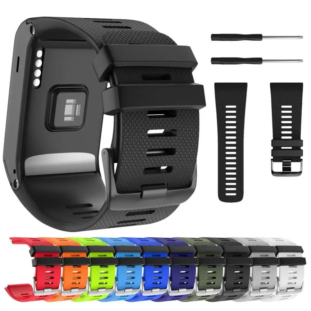 

Sports Replacement Adjustable Watch Band Wrist Strap for Garmin Vivoactive HR