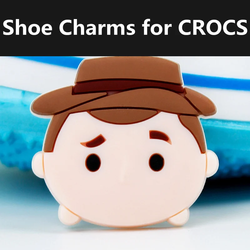 Disney Cartoon Animal Croc Charms Accessories Mickey Mouse PVC Shoe Decoration Elegance for Women Boys Friends Kids Gifts Badges