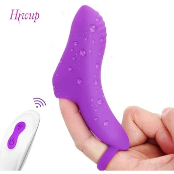 Finger Vibrator Sex Toys For Women Vaginal G Spot Massager Clitoris Stimulator Wireless Remote Vibrators Female Adults Product