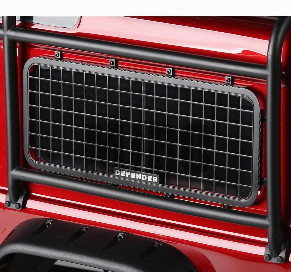Trax Trx4 Defender 82056-4 금속 창 메쉬 보호 네트 1/10 Rc 크롤러 자동차