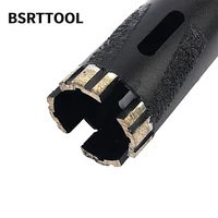 BSRTTOOL 1pc 35mm foret à noyau de diamant avec meuleuse d'angle à filetage 5/8-11 pour diamant carreaux de céramique granit marbre 4