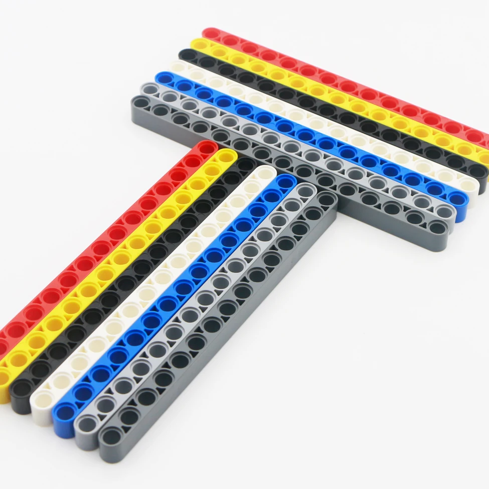 

100pcs Bulk Technical Arm 1x15 Thicks Studless Beam MOC Car Bricks Technology Component Classic Parts Building Blocks 32278 Toys
