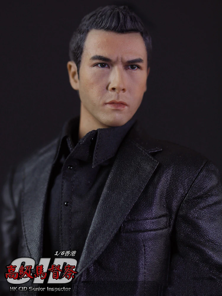 Коллекционная Коллекция 1/6 ZH001 HK CID, старшая инспекция Донни Йен Сир, двойная голова, скульптурная версия, фигурка для фанатов, подарки