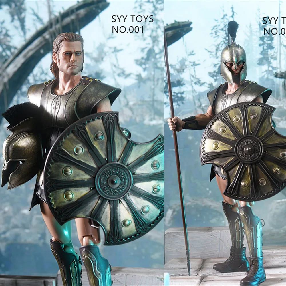 In Stock 1/6 Scale Male Solider Greek Warrior Full Set Action Figure Model for Fans Holiday Collection Gifts |