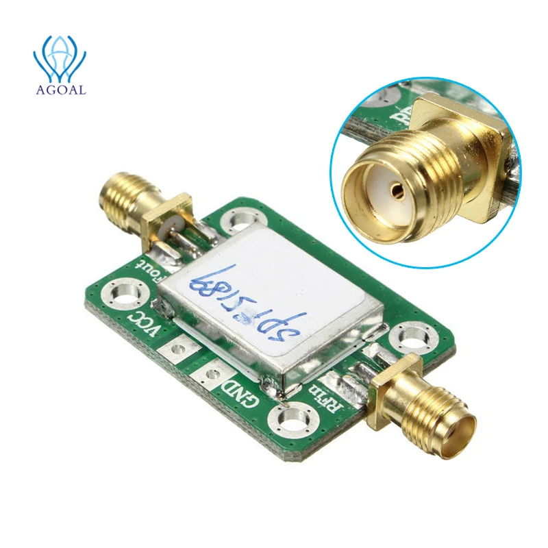 1pcs 50-4000 MHz RF Low Noise Amplifier LNA Board Module with Shielding 