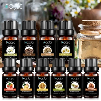 

Inagla MyrrhEssential Oil Water-soluble Fruit Relieve Stress for Humidifier Fragrance Lamp Air Freshening Aromatherapy Oil