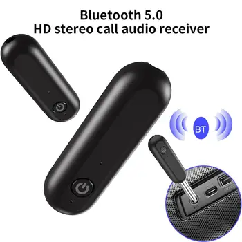 

Universal Bluetooth 5.0 Car hands-free High-definition Stereo Call Audio Adapter Receiver Car Accessories Hot Sale