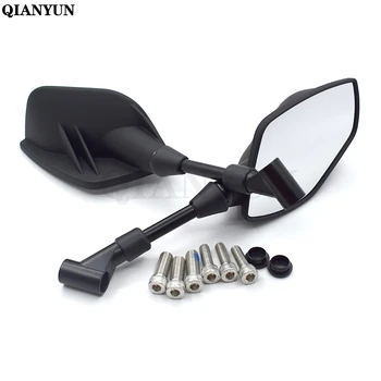 

Universal motorcycle black 8mm 10mm motorcycle rear view mirror for Triumph DAYTONA 955i SPEED TRIPLE SRINT ST SPRINT TT 600