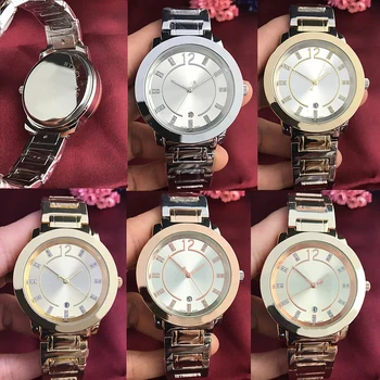 

2019 New Stainless Steel Men Women Couples Quartz Watches Fashion Luxury Jewelry Gift Wedding Noble Charm Generous