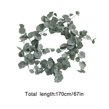 

Artificial Begonia Garland Simulation Plant Leaves Vine Home Wall Decor Fake Leaves Rattan