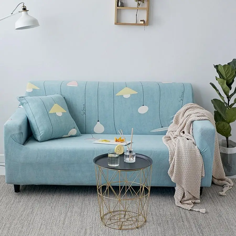 couch cover Fashionable Pattern Soft Polyester Sofa Cover Slipcover Decor cover for corner sofa