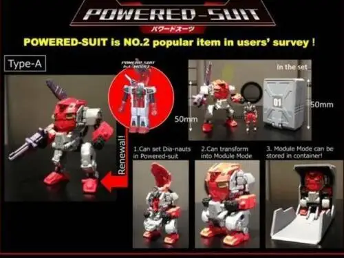 

DIACLONE REBOOT - DA-02 DIACLONE POWERED-SUIT SET TYPE-A
