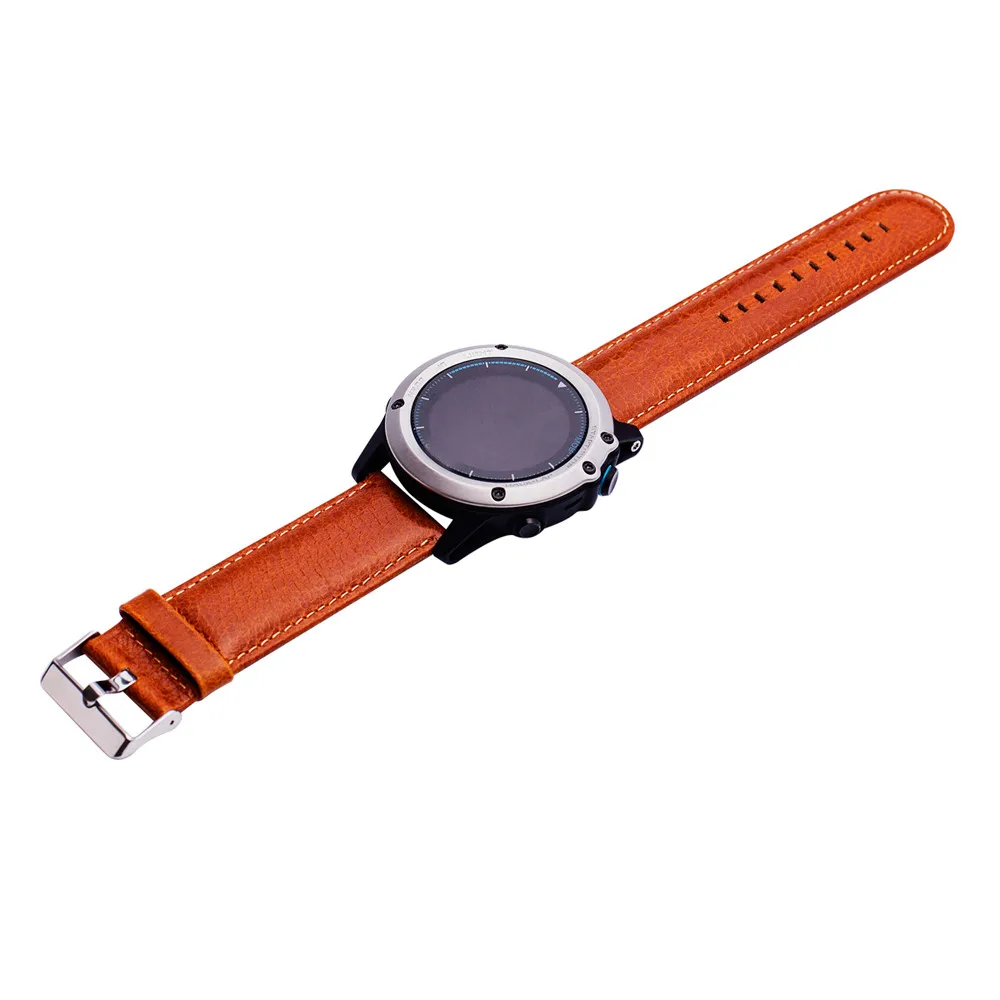 2020 Replacement Soft Leather Watch Band Strap + Tool For Garmin Fenix 3 / Hr Bw FREE SHIPPING Correa de reloj | Электроника