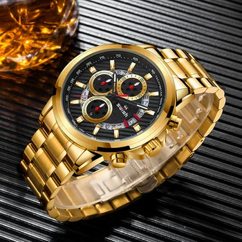 

SWISH 2020 Relogio Masculino Men's Watches Stainless Steel Top Brand Luxury Bussiness Sports Casual Chronograph Quartz Men Watch