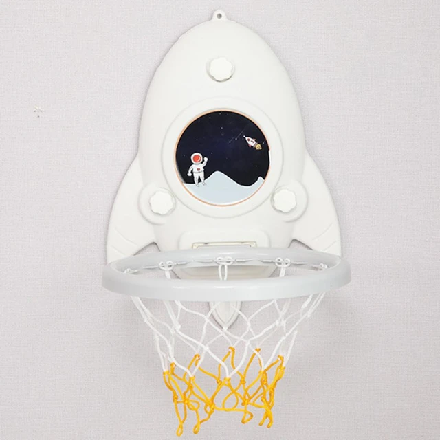 Mini Basketball Hoop Kit Plastic Basketball Backboard with Suction Cup for  Indoor Sports Wall Mount Basketball Hoop Set with 2 Balls Funny Home Basket