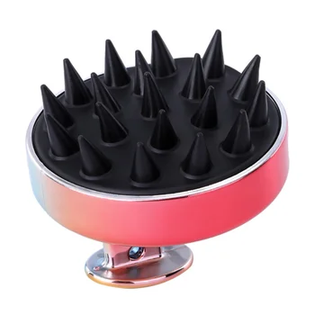 

1Pc Household Shampoo Brush Hair Massager Shampoo Hairbrush Silicone Hairbrush for Massage
