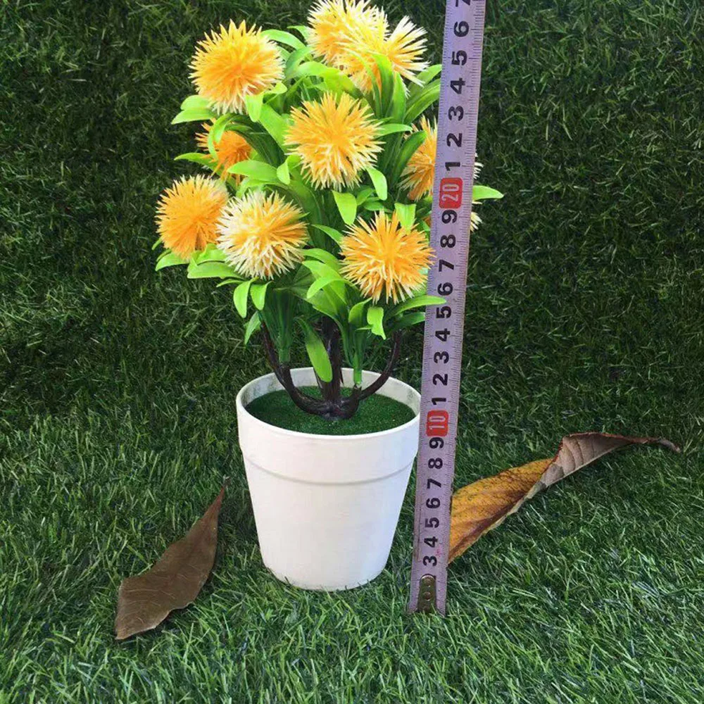 Artificial Potted Waxberry Plant Fake Flower Bonsai Pot Home Garden Decor simulation flowers accessories