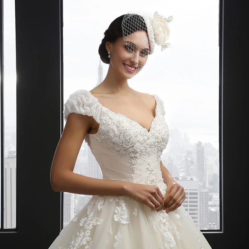 SL044 Customize robe de mariee robe mariage dress vestido de noiva 2020 suknie ?lubne vestidos de boda robes jurk traje de novia 5