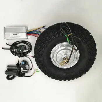 

14.5" Electric Wheelbarrow Gear Motor 24v36v 48v 300w 350w 500w All Terrain Electric Wheelbarrow kit Fat Off road Rough Tyre
