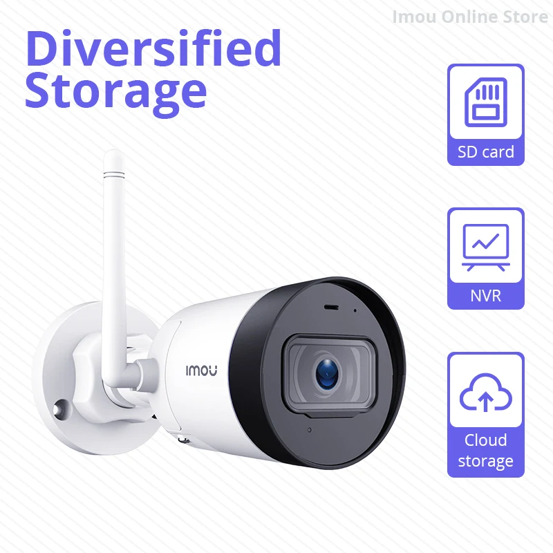 Сетевой видеорегистратор Dahua 2MP IP Cam 1080P открытый WI FI Imou пуля Lite микрофонная