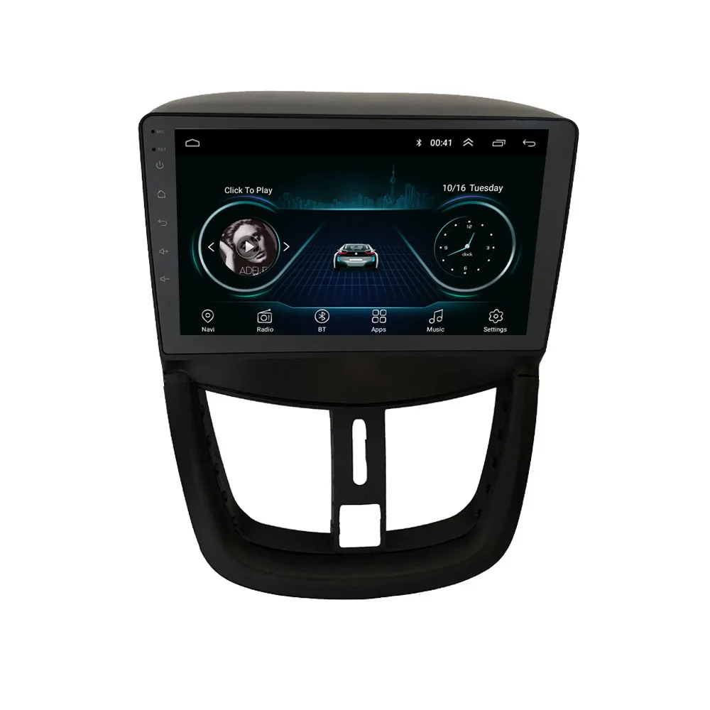 Мультимедийный проигрыватель для PEUGEOT стерео система на Android 8 1 с 9 &quotэкраном 4G LTE