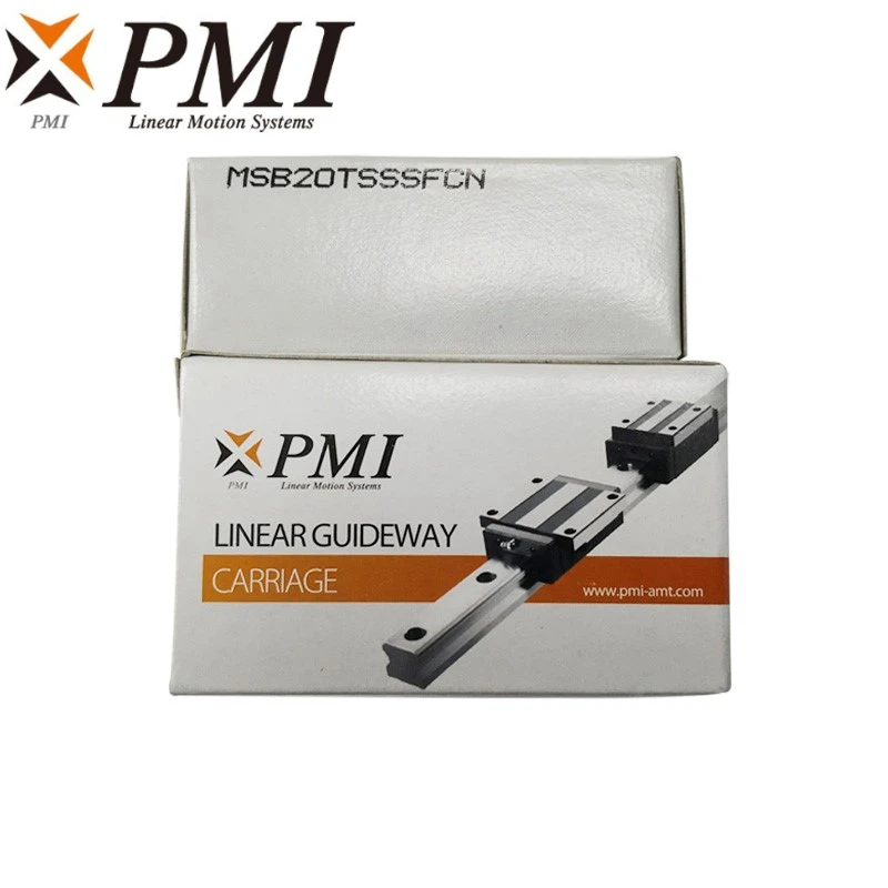 2 шт. Тайвань PMI MSB15S MSB20S MSB25S msb30s-n линейная направляющая ползунок каретки блок для CO2 лазерный станок ЧПУ маршрутизатор