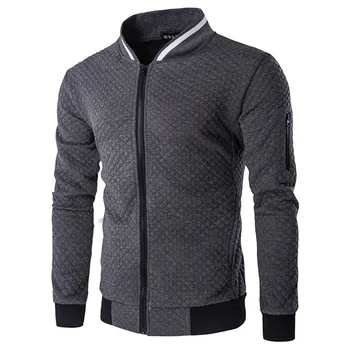 

ZOGAA 2019 Brand Mens Bomber Jacket Thicken Men Baseball Jackets Coat Contrast Color Slim Casual Jacket Overcoat Male Clothing