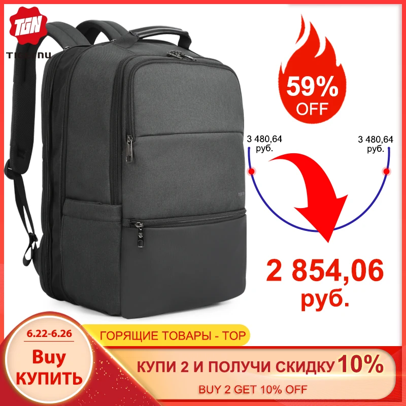 

2020 Tigernu New Arrival Large Capacity Travel 15.6" 19" Anti theft Laptop Backpack Men Waterproof Fashion USB Charging Male Bag