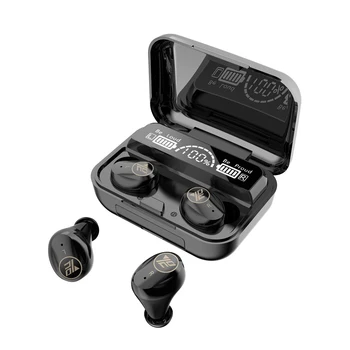 

True Wireless Earbuds Bluetooth Touch Control Wireless Charging Case Waterproof TWS Stereo Earphones in-Ear Built-in Mic Headset
