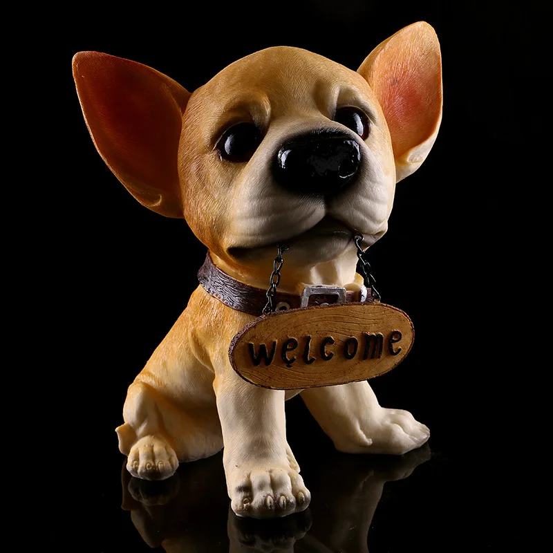Подарки из смолы детские игрушки домашние животные собака входная дверь