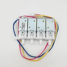 Коллекторные электромагнитные клапаны 4 положения 3 способа. Нормальный закрытый воздушный клапан 12 В постоянного тока, 24 В постоянного тока для массажного оборудования