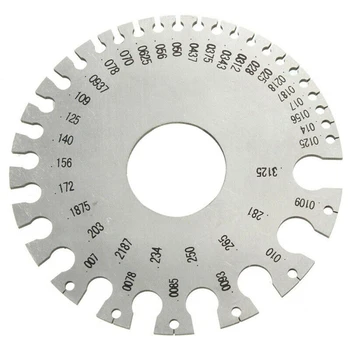 

Parts Wire Gauge Tester Diameter Measure Silver Measurement Industrial