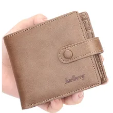 

New Wallet Men's Short Wallet Hot Sale Retro Multi-card Short Wallet Multifunctional PU Waterproof Wallet Coin Clip Wallet