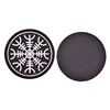 Embroidered Viking Vegvisir Compass Backing Fastener Hook Loop Patch Badge ► Photo 2/6
